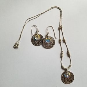 Magnolia Jewelry set Necklace & Earrings